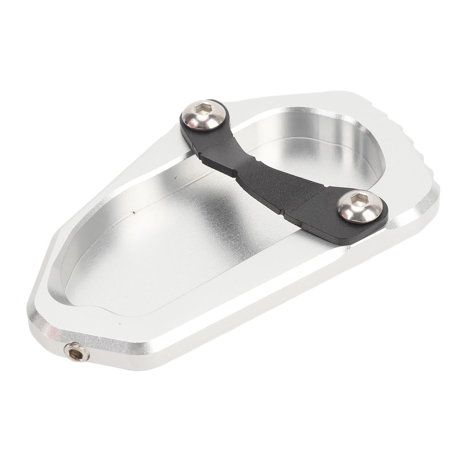 Motorrad Kickstand Extension Pad, Motorrad Kickstand Plate Fuß Seitenständer Extension Pad Stützplatte füR R 1300 GS 2023 2024 (SILVER) von UPALDHOU