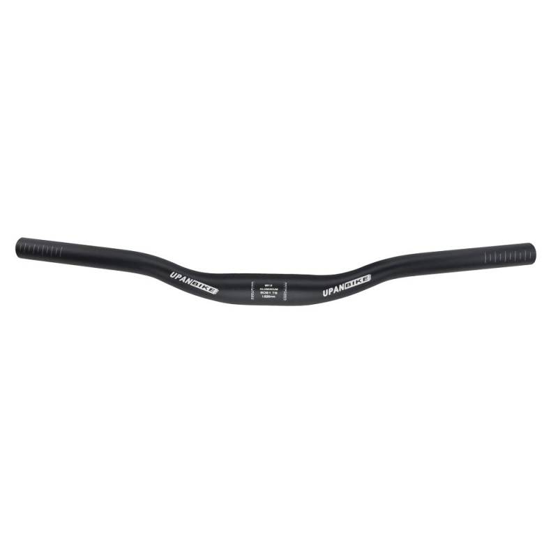 UPANBIKE MTB Mountainbike Fahrrad extralanger Lenker 31,8 mm x 520 mm Riser Bar(Schwarz) von UPANBIKE