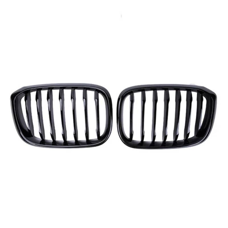 UPGENT Auto Front Nieren Grill Grill für B-MW X3 X4 G01 G02 G08 Einzeilige Kühlergrills Glänzend Schwarz Stoßstange Racing Grills 2018-2020 von UPGENT