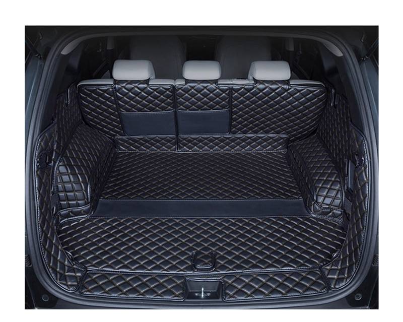 Auto Kofferraummatte Für Hyundai Für Tucson 2021 2022 2023 NX4 N Linie Cargo-Liner Teppiche Abdeckung Pad Innen Boot Auto Stamm Schutz Matten Kofferraumschutzmatte (Farbe : E Full Cover) von UPGENT