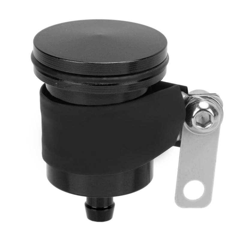 UPHIGHER Motorcycle Brake Fluid Reservoir 40ml Universal Brake Master Cylinder Oil Cup Brake Fluid Bottle for YZF R1 R3 R6 R25 R15 R125 600R (Black) von UPHIGHER