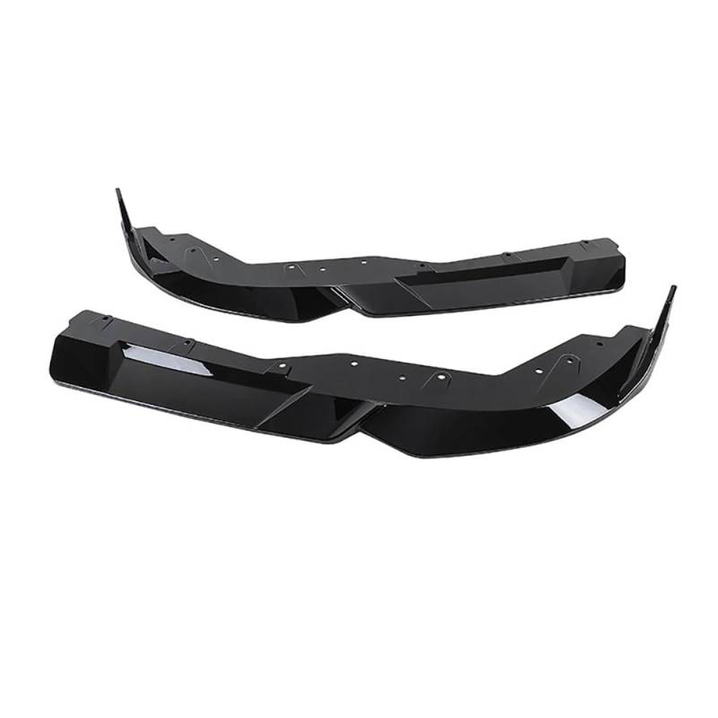 Auto Frontspoiler Stoßfängerlippe Spoilerlippe kompatibel mit für BMW 3 Series G20 G28 Lci 2023 2024,Glossy Black von UPIKIT