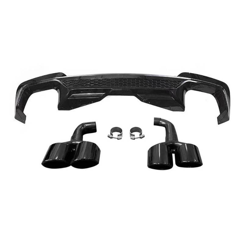 Heckschürzen Heckdiffusor Diffusor Compatible Avec für BMW X3 G01 Modified X3M 2019-2023 von UPIKIT