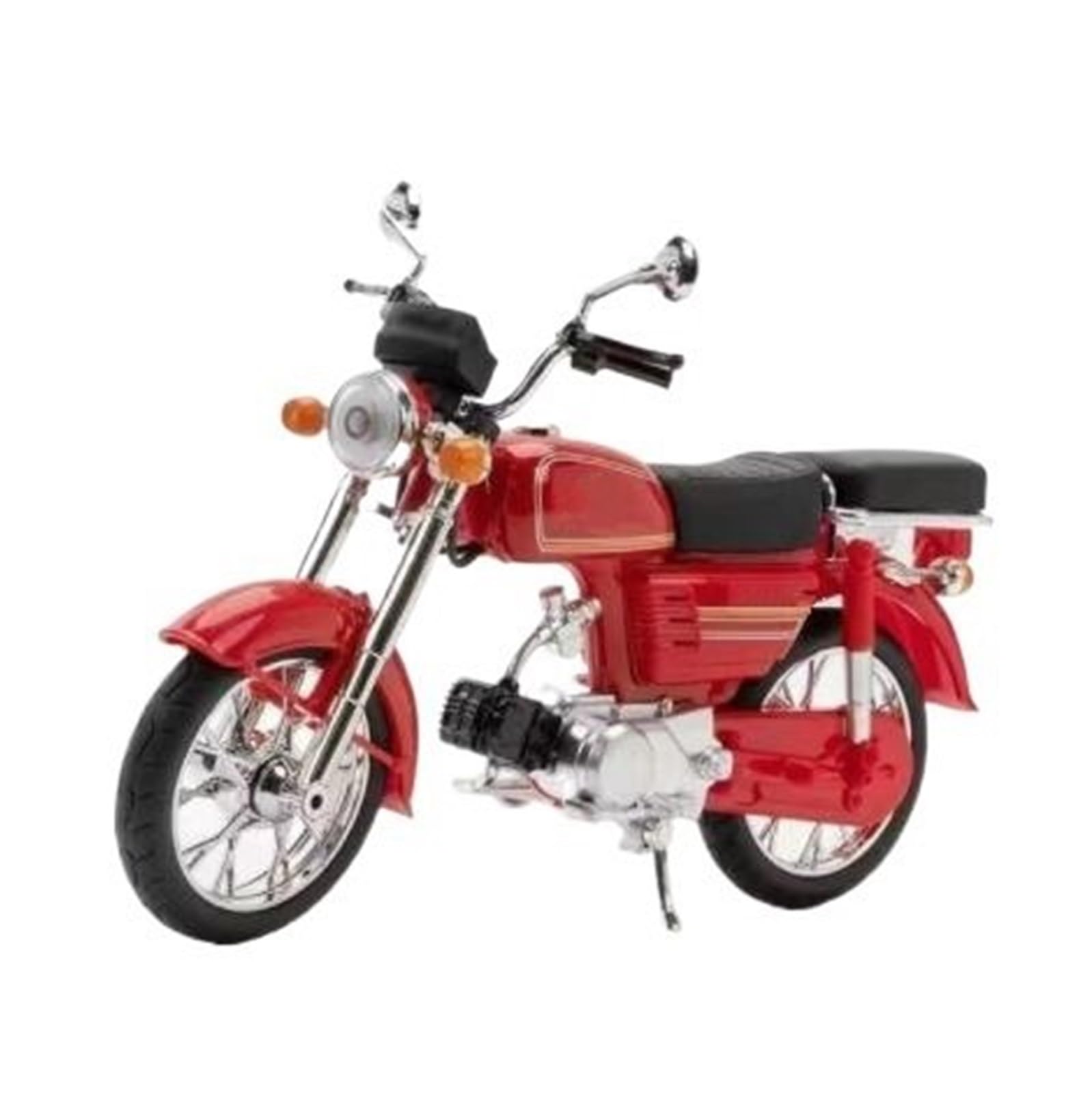 Maßstab 1:10 Für Honda JH-70 Legierung Klassische Racing Motorrad Diecasts Metall Street Sports Motorrad Modell Geschenke(Rot) von UPIKIT