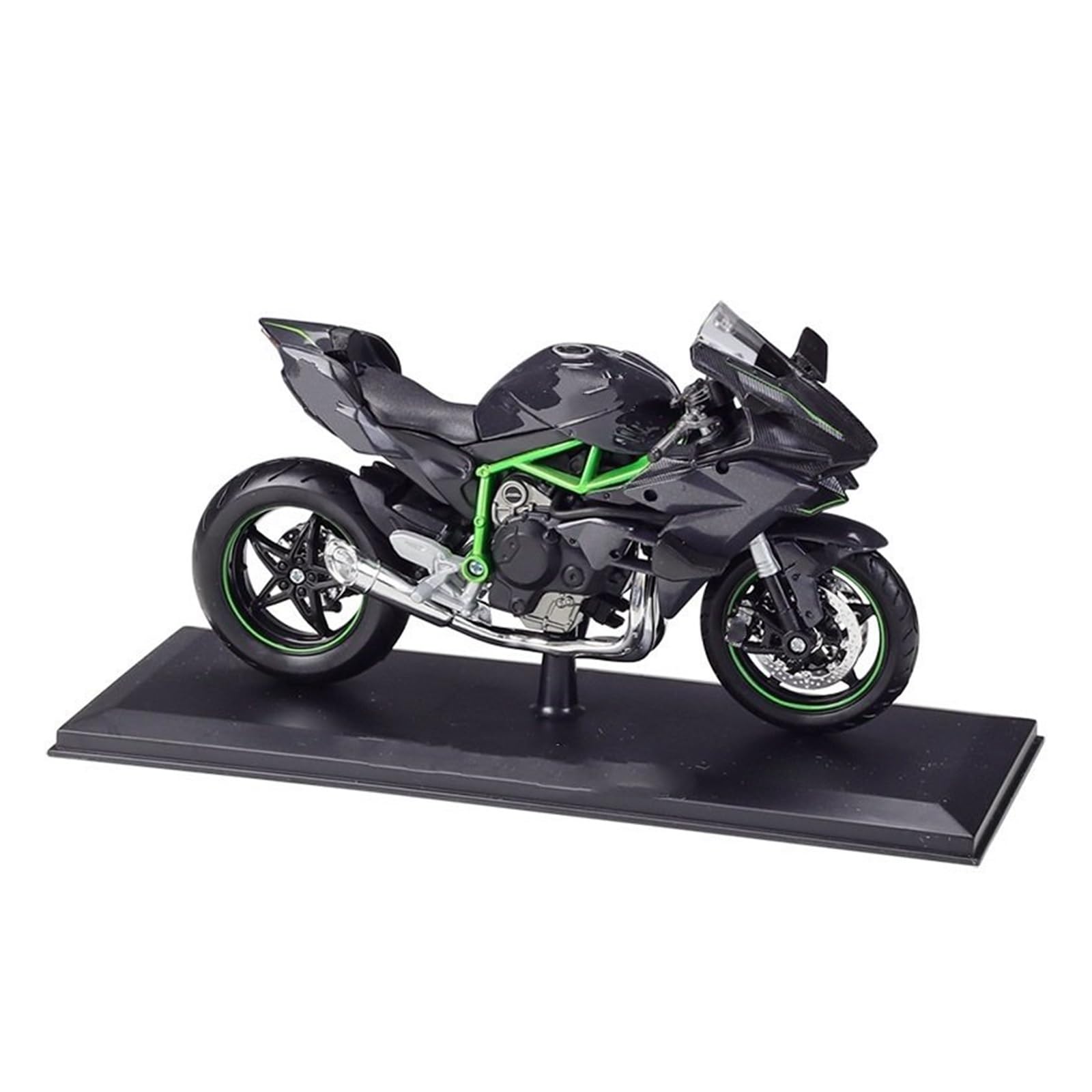 Maßstab 1:12 Für Kawasaki Für Ninja H2R Diecast Metall Motorrad Modell Ornamente Geschenk Für Motorradliebhaber von UPIKIT