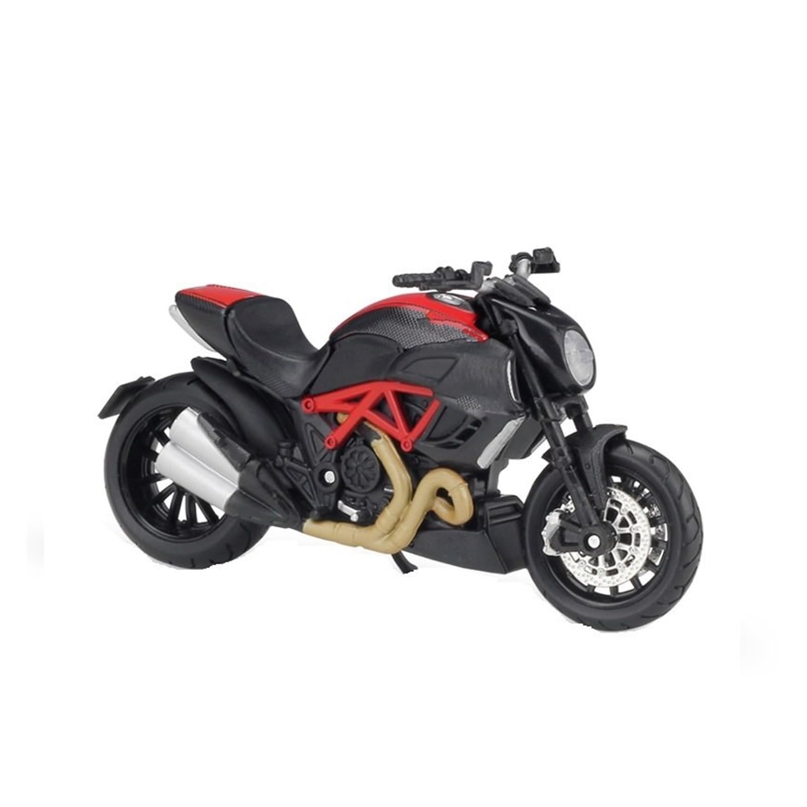 Maßstab 1:18 Für Ducati Diavel Rote Legierung Geformt Metall Modell Dekorative Ornamente Weihnachtsgeschenk von UPIKIT