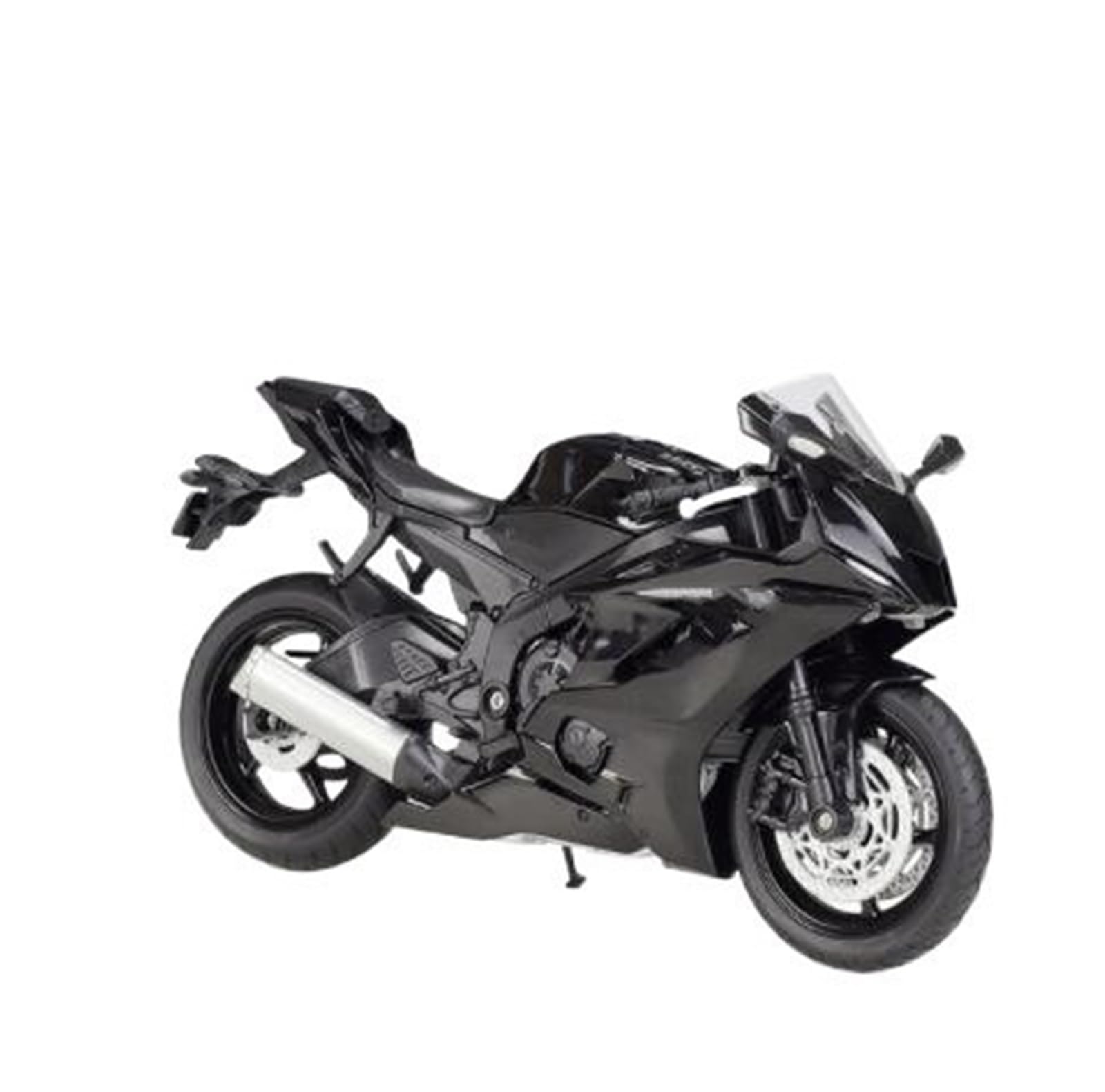 UPIKIT Maßstab 1:12 für Yamaha YZF-R6 2020 Diecast Legierung Motorradmodell Geschenke Dekorative Ornamente (Black) von UPIKIT