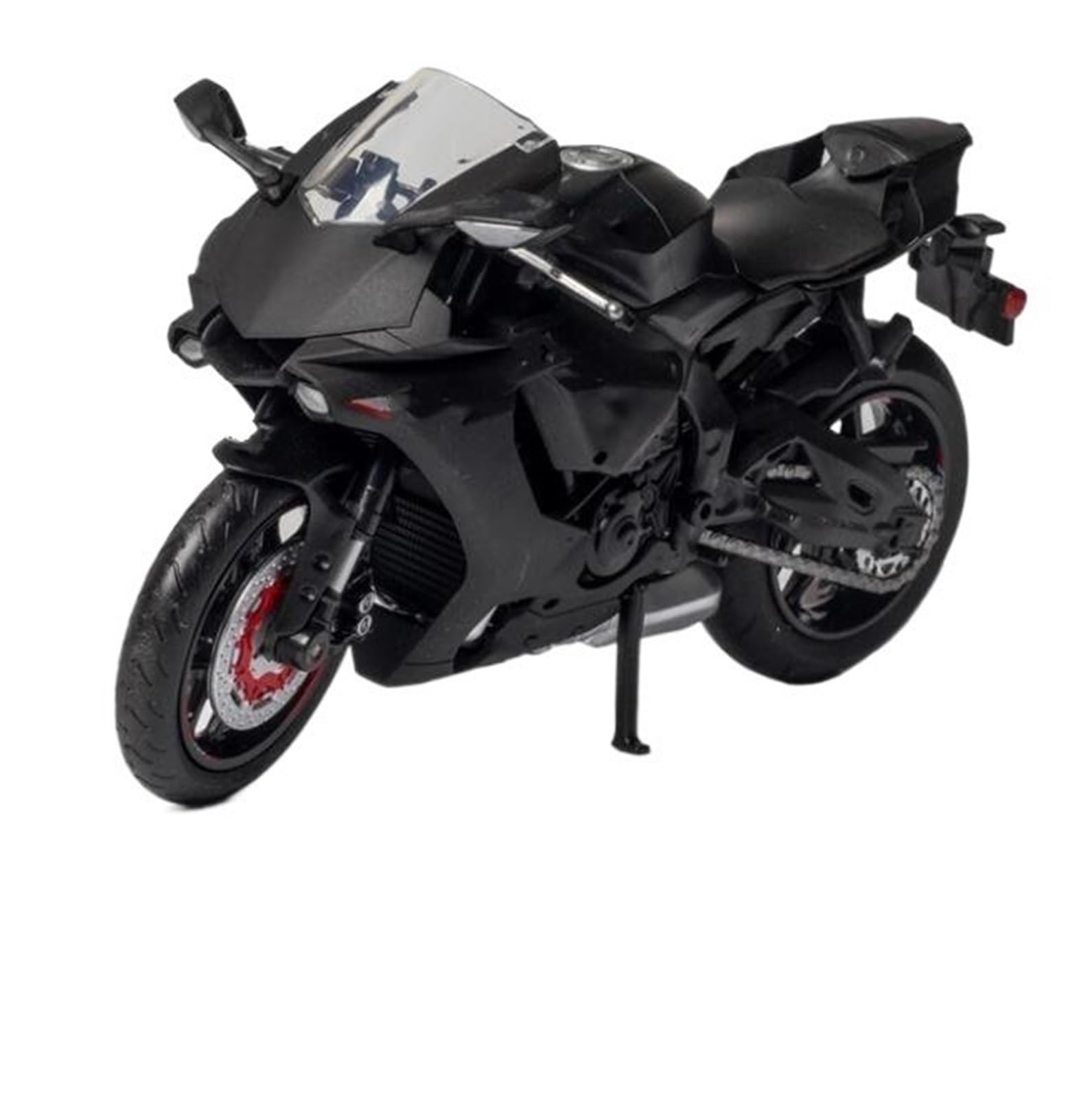 UPIKIT Maßstab 1:12 für Yamaha YZFR1 Druckguss Legierung Motorradmodell Geschenke Dekorative Ornamente (Schwarz) von UPIKIT