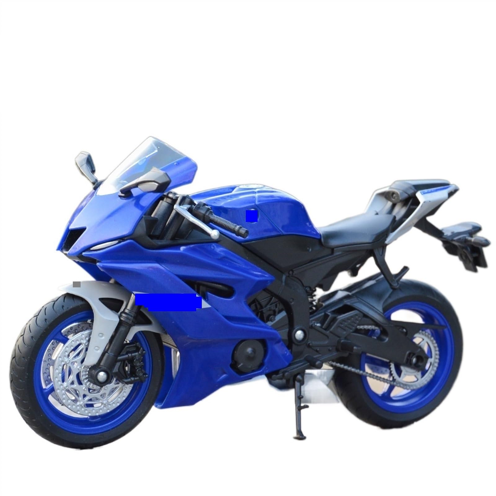 UPIKIT für Yamaha YZF-R6 2020 Die Cast Fahrzeuge Hobby Motorradmodell 1:12 (Blau) von UPIKIT