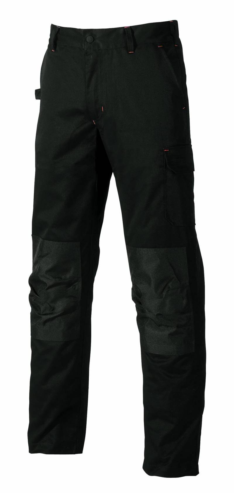 U-Power Herren-Arbeitshose, Cargohose mit elastischem Bund, mit Kniepolstertaschen, Multi_Pocket, bequemer Stoff, strapazierfähige, strapazierfähige Oberbekleidung - Black Carbon von U Power