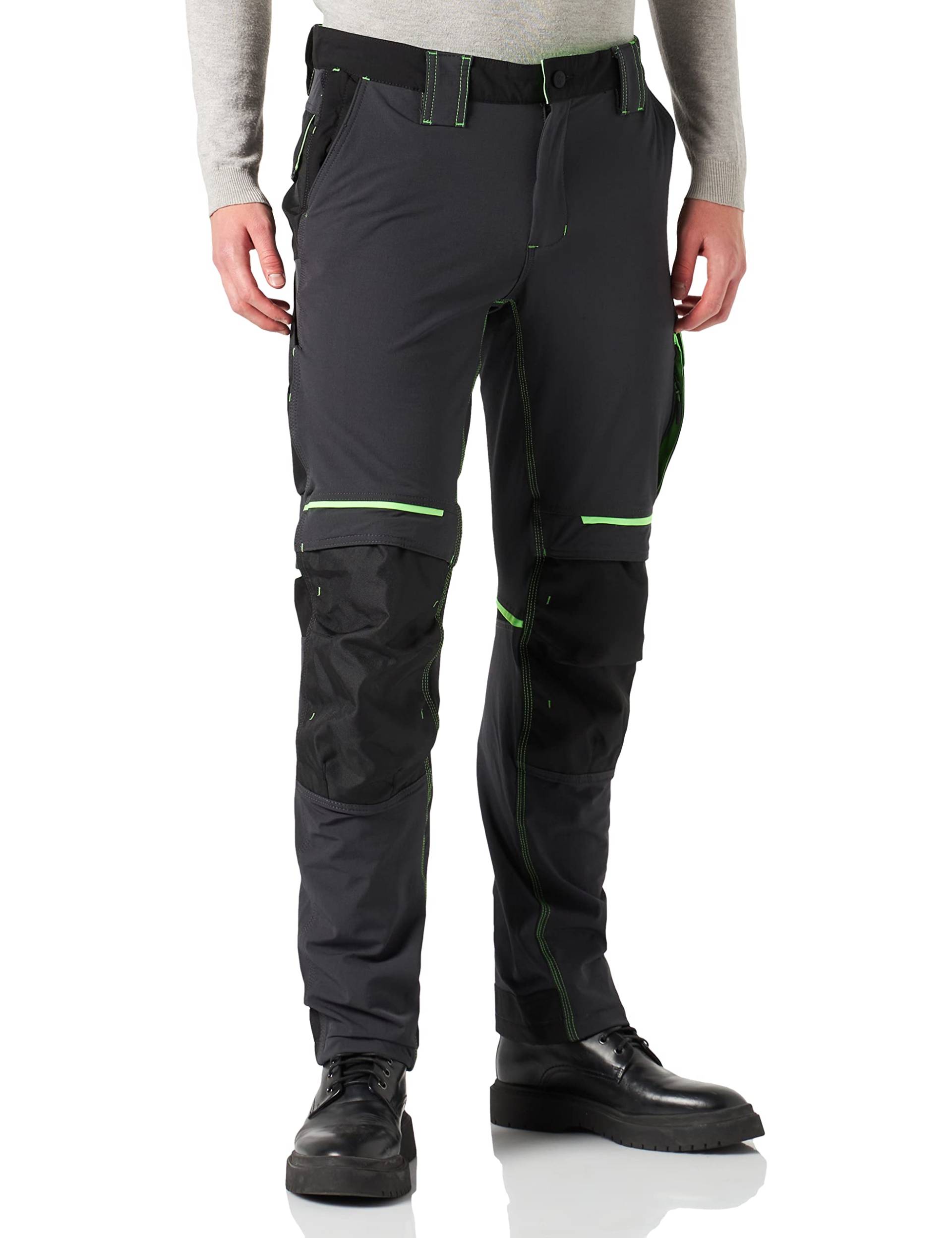 UPOWER Herren U Power SK051BC L Thermo Strumpfhosen Skin Modell Edelwei Schwarz Carbon Gr e L, Asphaltgrau / Grün, XL EU von U Power