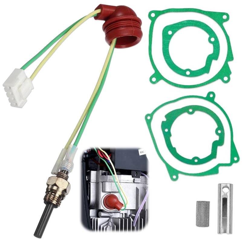 UQTUKO GlüHkerze Diesel Standheizung, 12V 2KW 5KW/8KW Standheizung Keramik Glühkerze Parkheizung Reparatursatz Keramik Pin Glühkerze Kit Diesel Heizung Ersatzteile für Auto Boot Lkw von UQTUKO