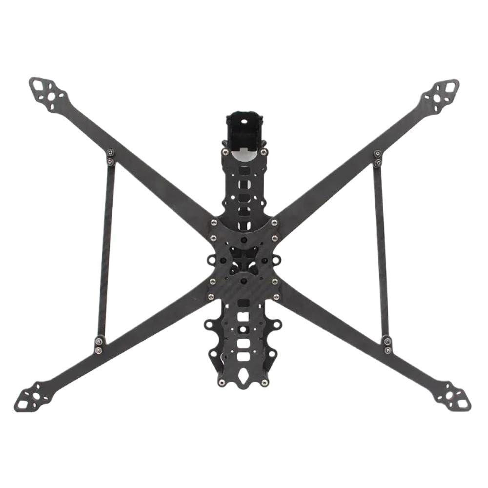 10-Zoll-Carbonfaser-RC-FPV-Rahmen X-Typ 450 mm Radstand, kompatibel mit 3112 3110 3115-Motoren und 10-Zoll-Propellern von UQXJK