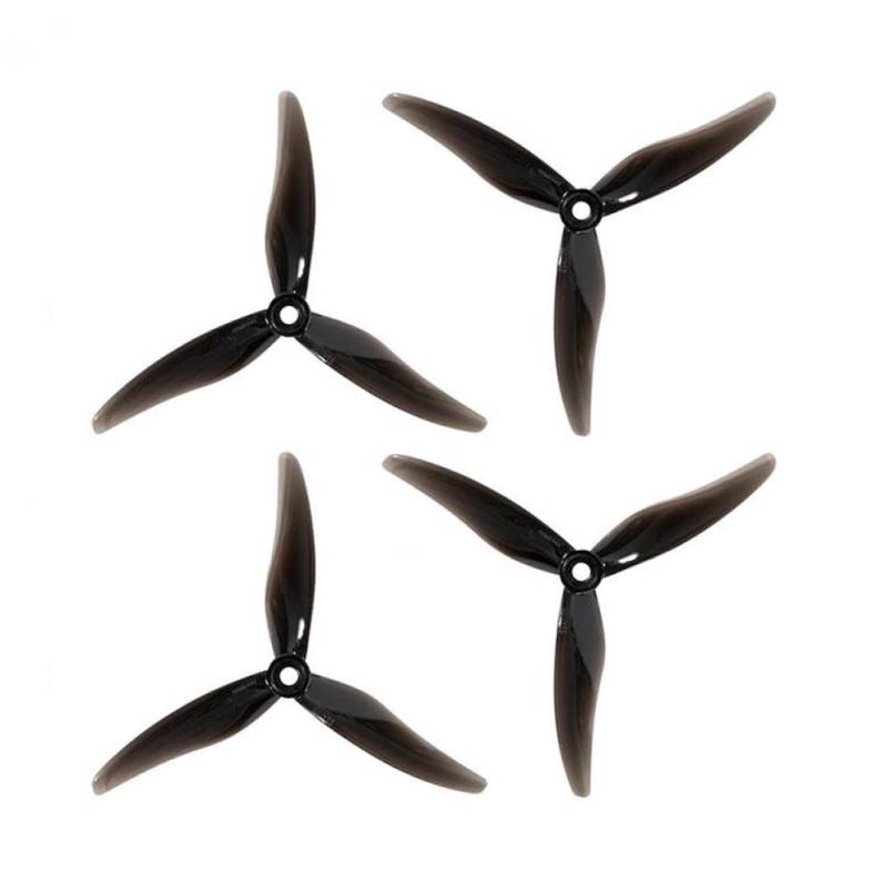 16 Stück 5 Zoll 3-Propeller CW CCW 51477 Kompatibel mit 2206–2407 Motoren kompatibel mit 4S 6S RC FPV Racing Drohnen(Black) von UQXJK