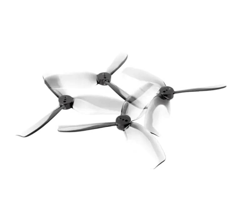 2/4/8 Paar Kanal T90MMX3 90 mm Propeller 1,5 mm RC FPV Freestyle 3,5 Zoll Cinewhoop Drohnen kompatibel mit Cinelog35(8 Pairs Grey) von UQXJK