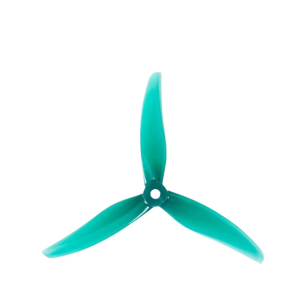 24-teilige 12 Paar 3 Propeller, kompatibel mit F3 F4 F3S F4S Freestyle 5,1x3x3 und 5,1x3,6x3 Racing FPV-Drohnen(F3S Jade Green) von UQXJK