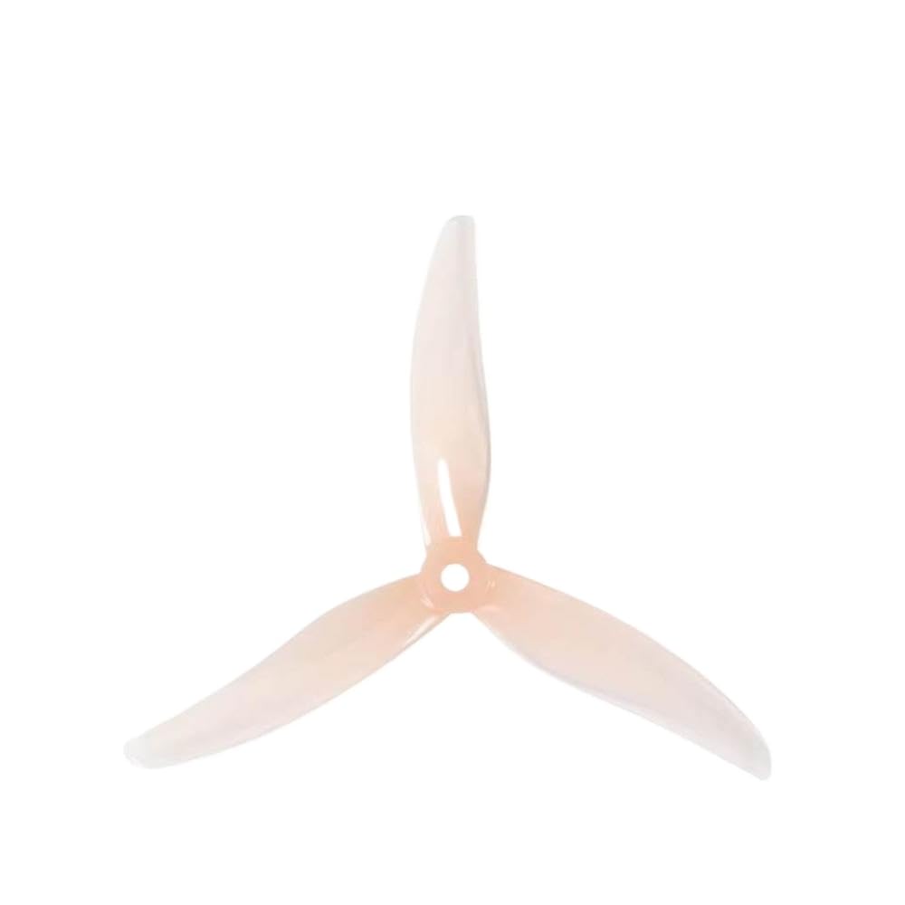 24-teilige 12 Paar 3 Propeller, kompatibel mit F3 F4 F3S F4S Freestyle 5,1x3x3 und 5,1x3,6x3 Racing FPV-Drohnen(F3S Peach Pink) von UQXJK