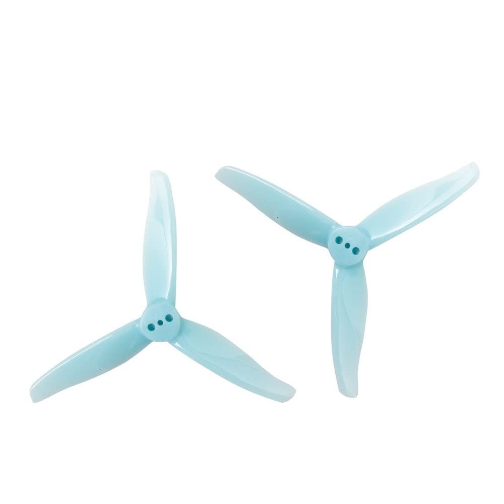 3016 Propeller 6 Paare 12 Paare 1,5 m 2 mm Loch 3 Zoll 3 CW CCW FPV Propeller Kompatibel mit 3 Zoll FPV Racing Drohnen(6PAIR1.5MM BLUE) von UQXJK