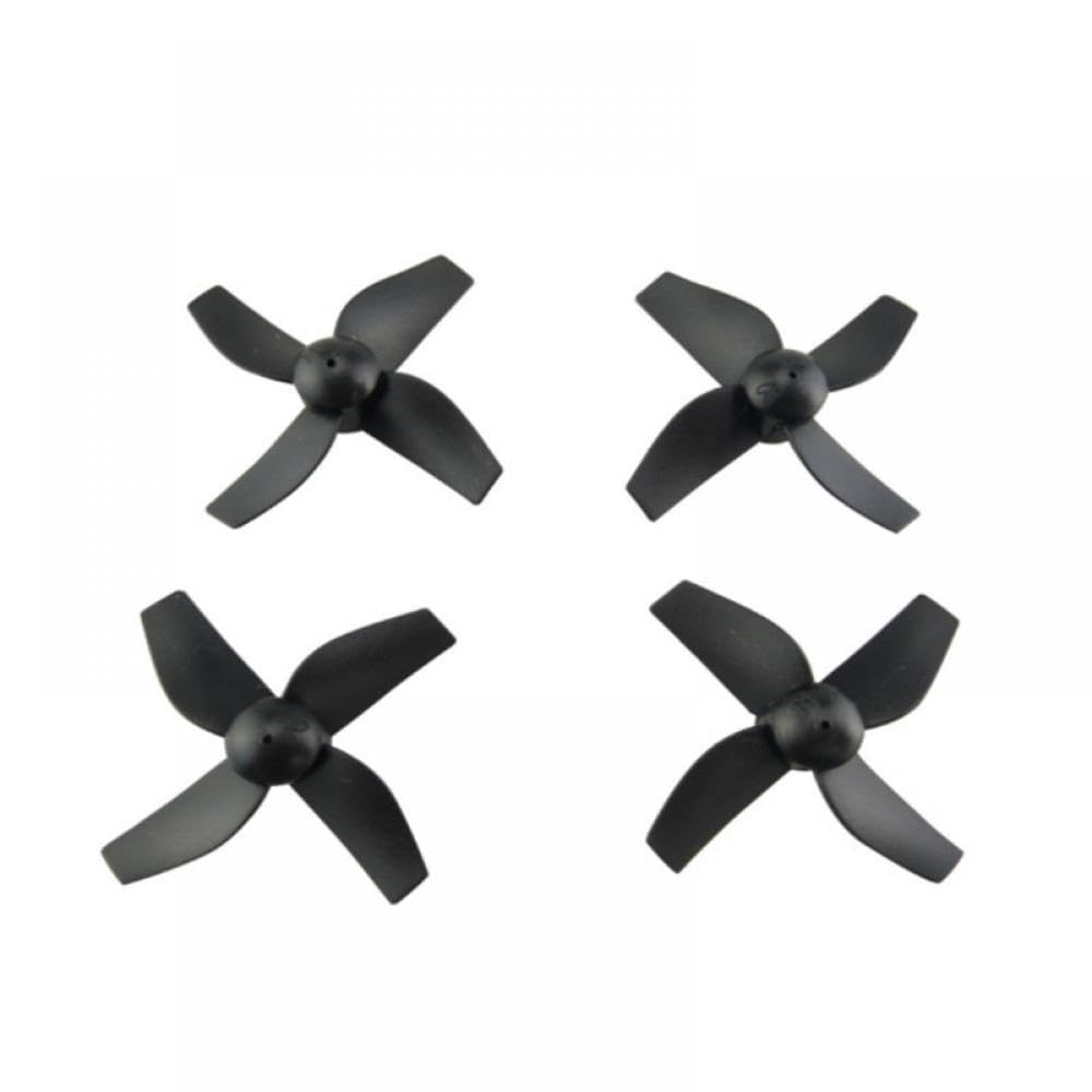 31 mm 4 Propeller CW CCW 0,8 mm kompatibel mit Inductrix H36 Tiny6 E010 Tinywhoops Quad Drone 614 615 Bürstenmotor DIY-Teile(8PAIRS BLACK) von UQXJK