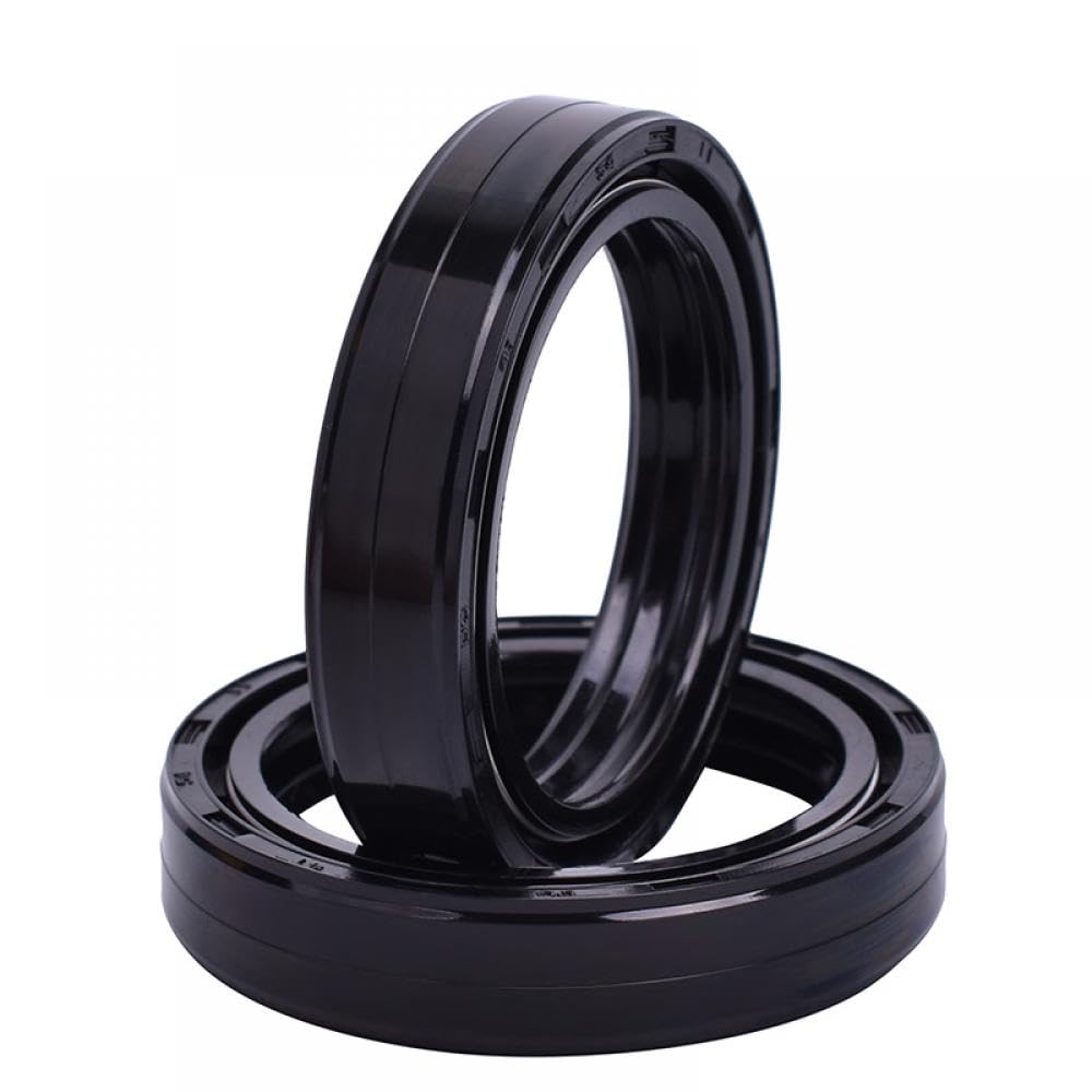 36 x 48 x 11 Motorrad-Vorderradgabel-Dämpfer-Öldichtung und Staubdichtung, kompatibel mit verschiedenen Modellen(2PCS Oil Seal) von UQXJK