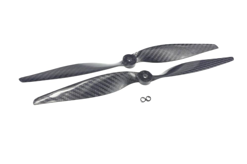 4 Paare 12x6,0 3K Carbon Propeller CW CCW Kompatibel mit Quadcopter Hexacopter Multi Rotor und Drone Modelle von UQXJK