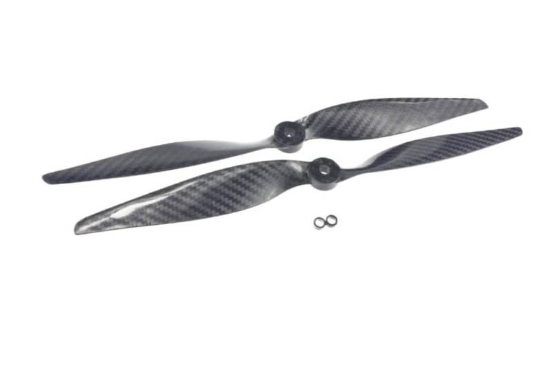 4 Paare 12x6,0 3K Carbon Propeller CW CCW Kompatibel mit Quadcopter Hexacopter Multi Rotor und Drone Modelle von UQXJK