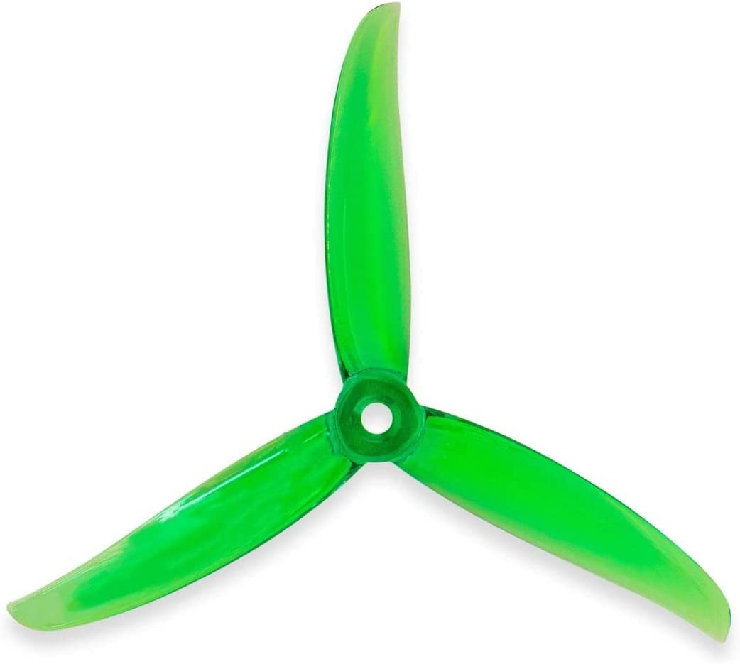 5-Zoll-Drohnenpropeller Vannystyle Vanover 5136 3-teilige austauschbare FPV-Freestyle-Requisiten kompatibel mit DIY-Drohnen 2 Paar rot(4PAIRS GREEN) von UQXJK