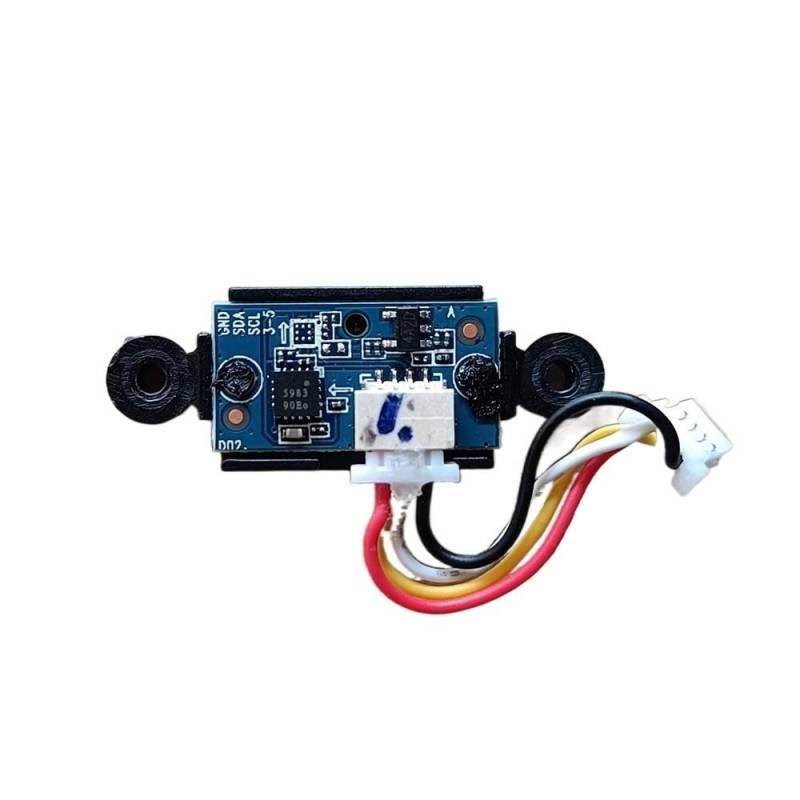 C-Fly Faith 2 GPS-Ambarella-Videochip-Kühlkörper, optischer Flusskompass, Ultraschall-4-in-1-ESC-Modul, kompatibel mit DF808 RC-Drohnen-Ersatzteil(COMPASS) von UQXJK