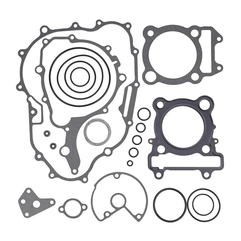 Ersatz Kompatibel mit Motorrad-Zylinderkopfdichtungssatz, kompatibel mit YBR250 07–11, YS250 14–17, kompatibel mit Teilenummern 12B-E1351-00, 12B-E1181-00, 12B-E5451-00, 12B-E5461-00 von UQXJK