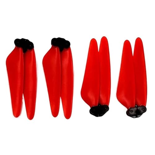 F11 4K PRO RC Drohne Quadcopter Ersatz Propeller Kompatible Ersatzteile Zubehör (Rot) von UQXJK