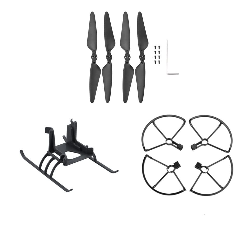 F11S F11S 4K Pro Fahrwerk, faltbares, verlängertes Bein mit Schutz, kompatibel mit F11S 4K PRO RC Drohnenzubehör (Set B) von UQXJK