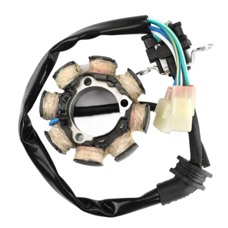 Kompatibel 250 450R 2005-2007 Motorrad Lichtmaschine Stator Spule Ersatz Kompatibel mit 31120MEN730 31120MEN731 8 Pole von UQXJK