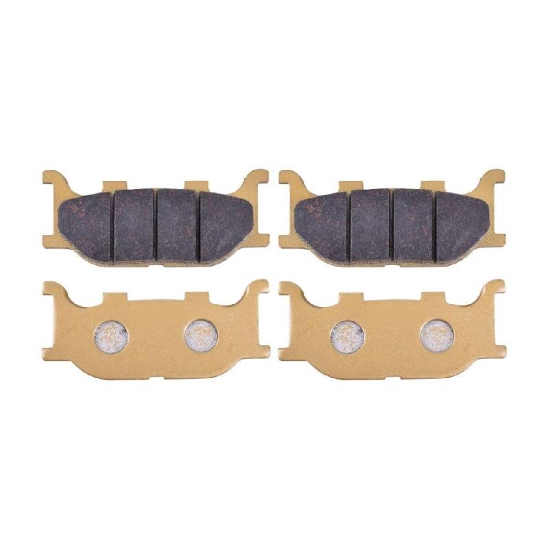 Kompatible Bremsbeläge Kompatibel mit XV1100 XVS1100 1999–2004 und XVS1100 2000–2007 vorne und hinten(2 Pairs Front) von UQXJK