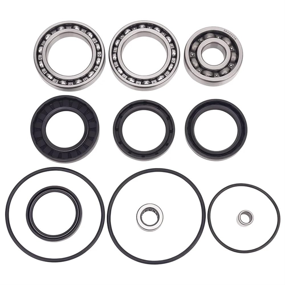 Kompatibler TRX300FW 4x4 300 1988–2000, Hinterachsdifferential-Dichtungsring und Lagersatz-Zubehör von UQXJK