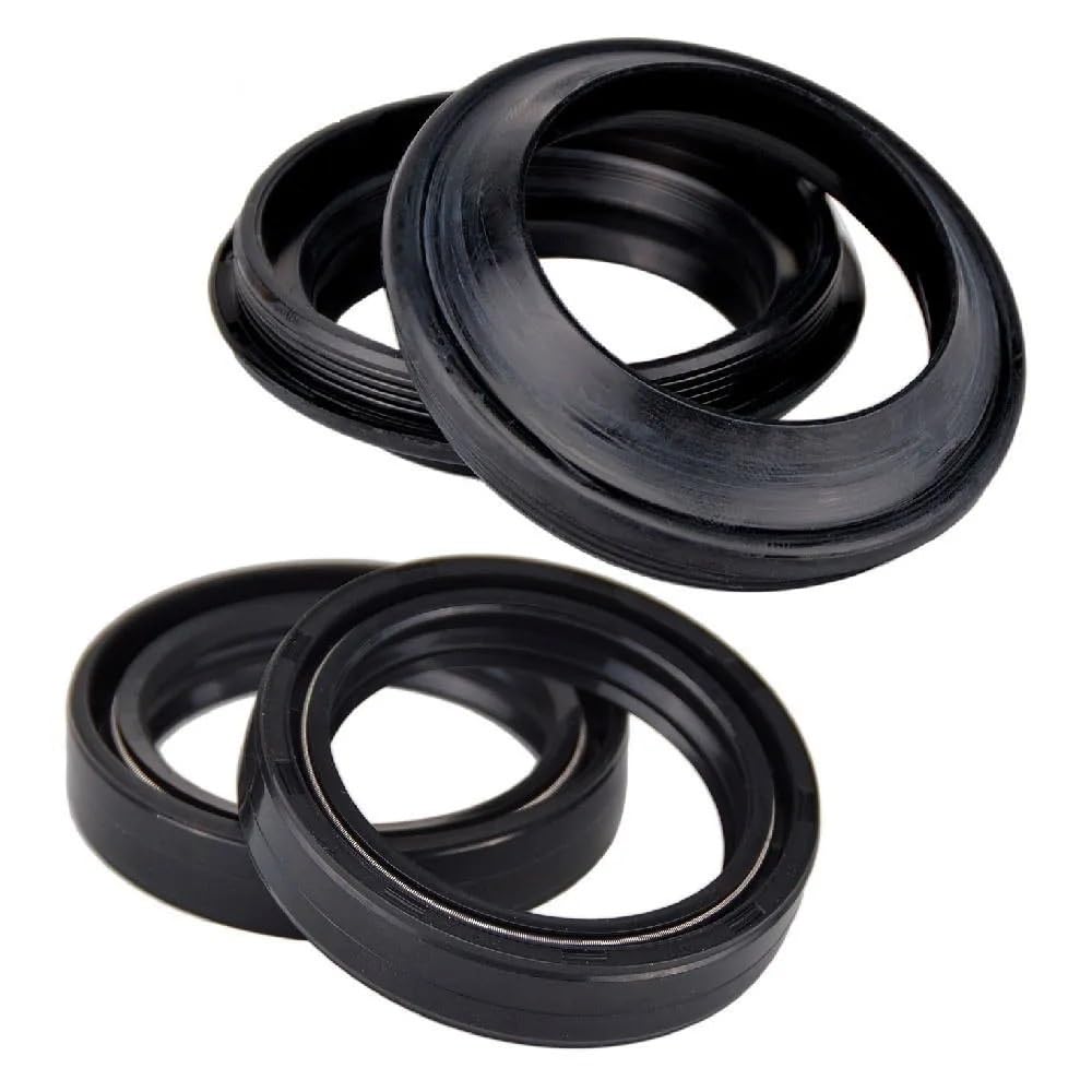 Motorrad Gabelöldichtung Staubschutz 41x54x11 kompatibel mit CBF500 CB500F CB500 CB500X CB600 CB599 CB600F Hornet CB600 599 500(2PCS Oil Seal) von UQXJK