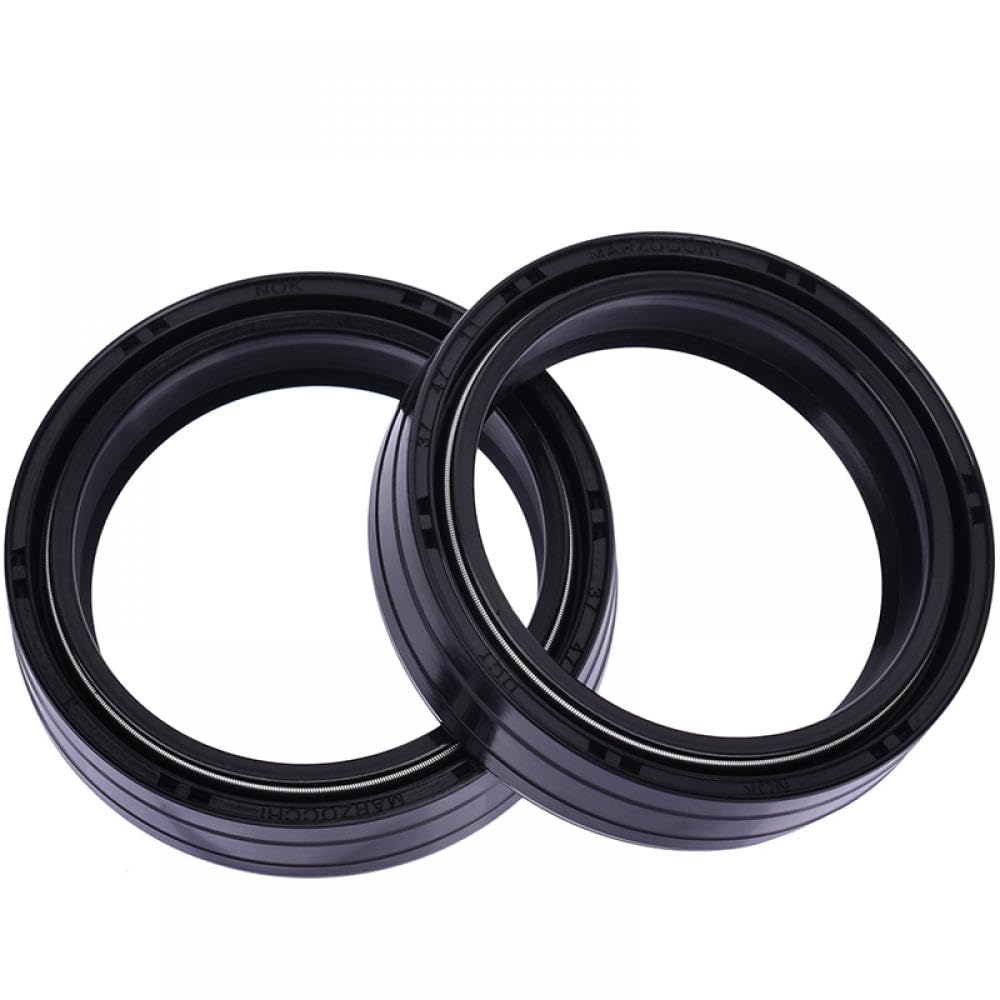 Motorrad Stoßdämpfer Vorne Gabel Dämpfer Öl Dichtung Staub Abdeckung Lip 37x47x11 Kompatibel Mit R1200GS Abenteuer R1200RT(2PCS Oil Seal) von UQXJK