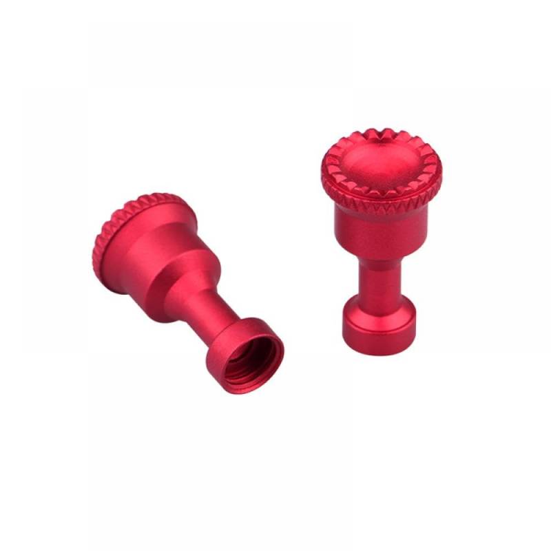 Steuerknüppel Daumen Rocker Joystick kompatibel mit D SE Air 2 Pro Zoom Drone Fernbedienung Zubehör(B RED) von UQXJK