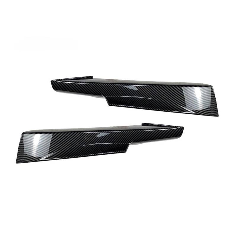 Auto-Frontspoiler 2x Für 3 Serie E90 E91 320i 330i Für Tech Style 2005 06 07 08 09 10 11 2012 Frontschürze Seite Splitter Abdeckung Lip Spoiler Nebel Lampe Abdeckung Frontstoßstange(Carbon Look 09-12) von URAGER