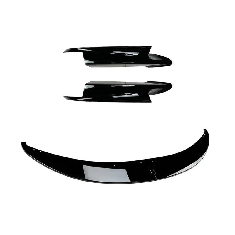 Auto-Frontspoiler Frontschürze Lippe Für 3 Serie Für M3 E90 E91 E92 E93 2006-2013 Splitter Diffusor Körper Kits Spoiler Stoßstange Schutz Zubehör Frontstoßstange(Gloss Black Set) von URAGER