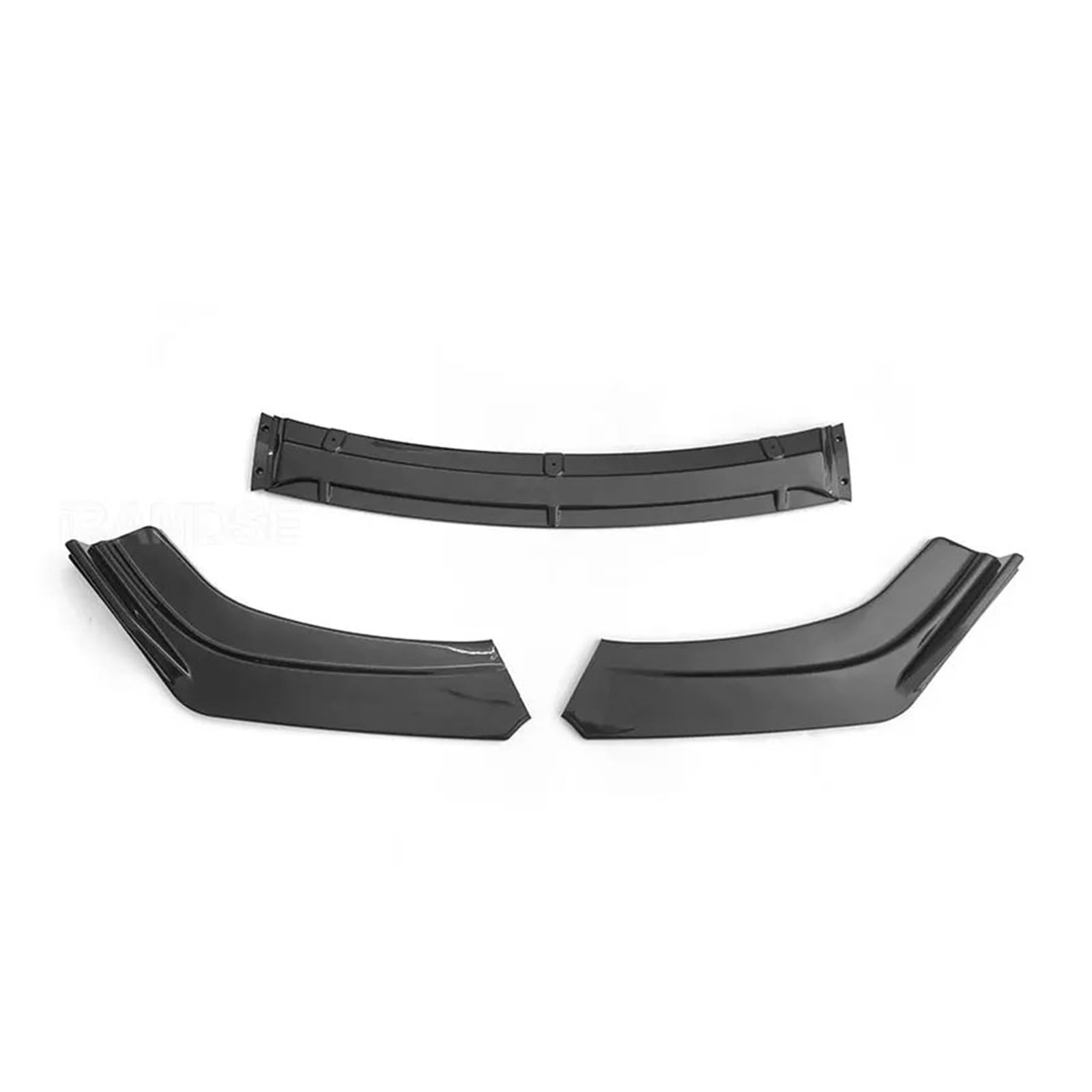 Auto-Frontspoiler Frontschürze Lippe Für Benz Für GLB X247 180 200 220 2020 2021 2022 2023 Air Splitter Auto Körper Kit Spoiler Schwarz Röcke Zubehör Frontstoßstange(Glossy Black) von URAGER