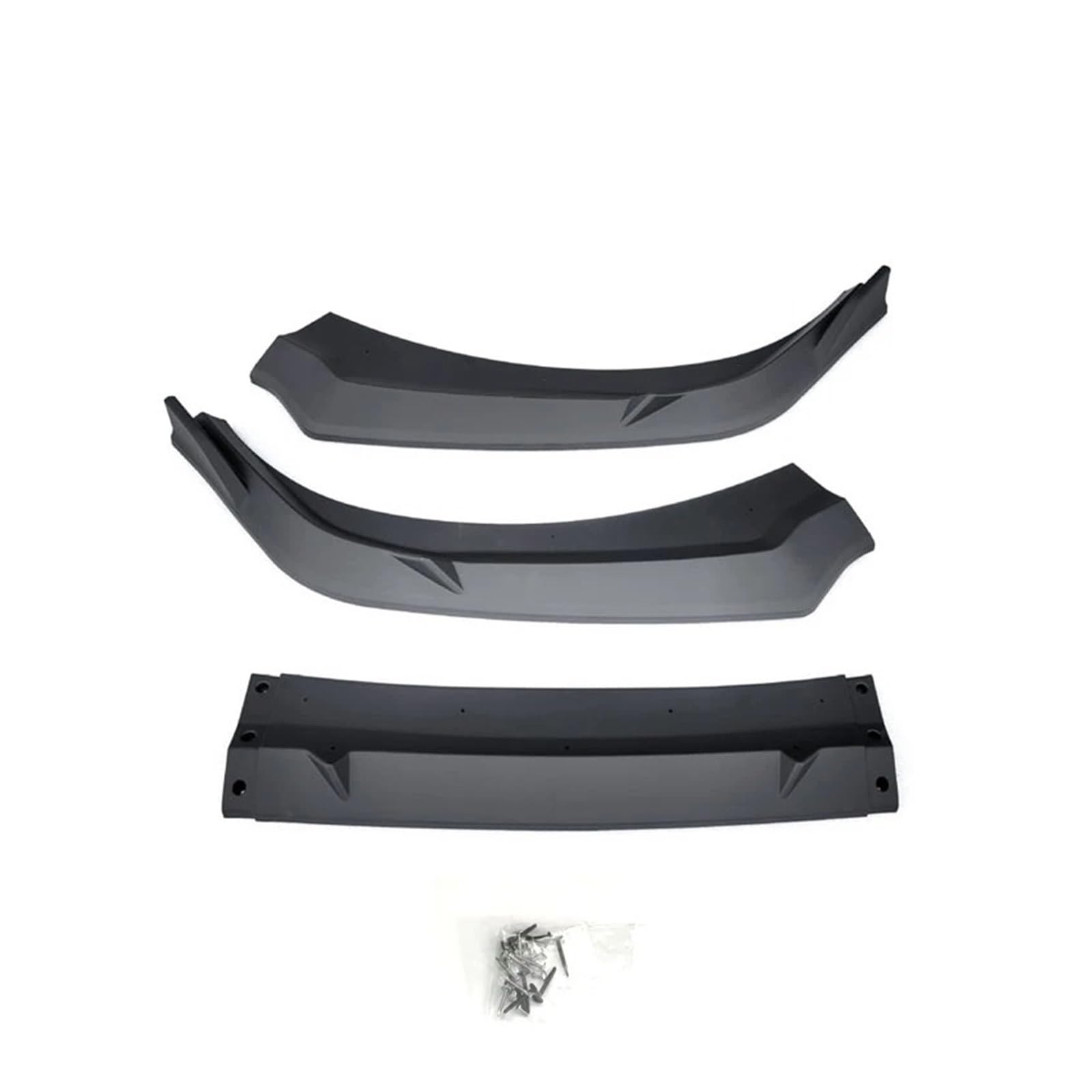 Auto-Frontspoiler Frontschürze Lippe Für Hyundai Für Elantra 2023 2024 2025 8th Generation Air Splitter Auto Körper Kit Spoiler Schwarz Röcke Zubehör Frontstoßstange(Matt Black) von URAGER