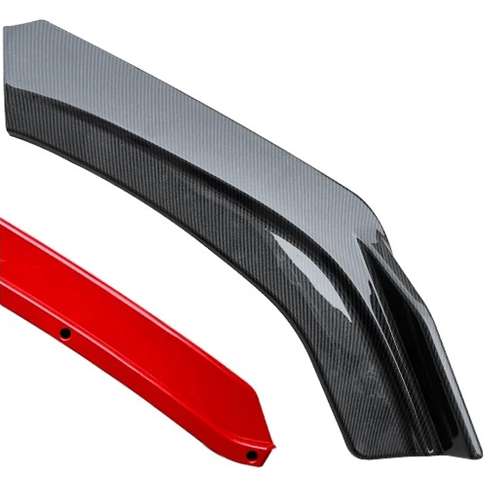 Auto-Frontspoiler Frontschürze Spoiler Schutz Platte Lip Body Kit Carbon Oberfläche Kinn Schaufel Für Kia Für Optima K5 2014 2015 2016 2017 Frontstoßstange(Carbon Surface-red) von URAGER