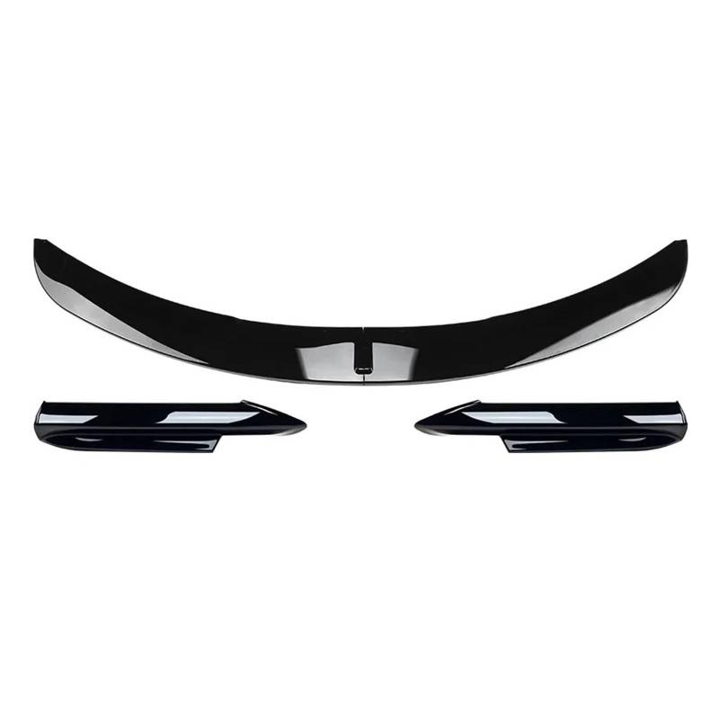 Auto-Frontspoiler Für 3 Serie 2005-2008 E90 E91 Für Tech Limousine 4 Tür 320i 330i Tuning Zubehör Auto Front Lip Splitter Unterkörper Kit Frontstoßstange(Gloss Black A B) von URAGER