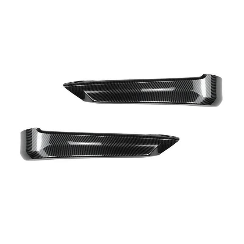 Auto-Frontspoiler Für 3 Serie E90 E91 320i 325i 2005 2006 2007 2008 Frontschürze Lip Splitter Stoßstange Diffusor Spoiler Schutzfolie Body Kits Frontstoßstange(Carbon Look Splitter) von URAGER