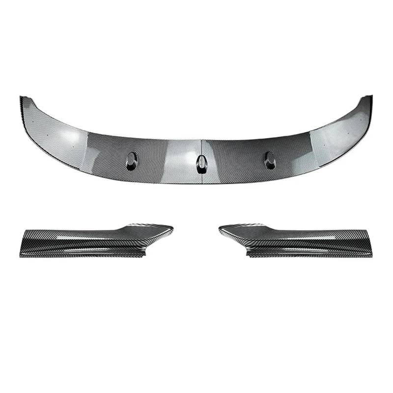 Auto-Frontspoiler Für 5 Series F10 F11 Sport 2011 12 13 14 15 16 2017 Front Lip Spoiler Corner Set Splitter Stoßstange Canard Lip Splitter Zubehör Frontstoßstange(Kohlenschwarz) von URAGER