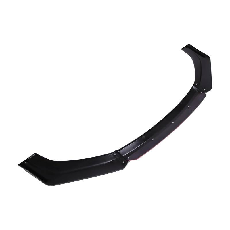 Auto-Frontspoiler Für A3 Für A4 Für A5 A6 Für A8 Universal Auto Front Lip Splitter Spoiler Diffusor Lip Kit Frontstoßstange(Gloss Black All) von URAGER