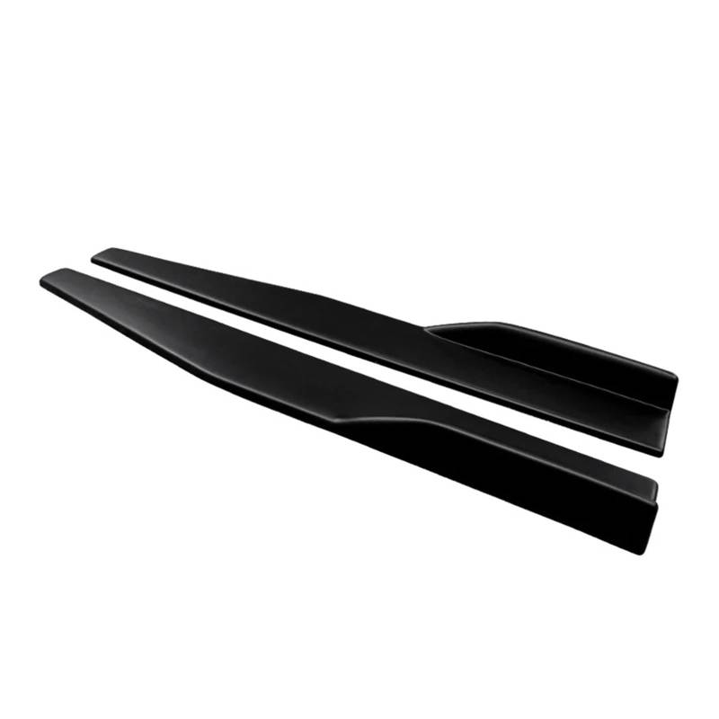 Auto-Frontspoiler Für Cadillac Für ATS-L 2014 2015 2016 2017 Auto Links/Rechts Carbon Look Seite Rock Stoßstange Diffusor Spoiler Schürzen Flügel Erweiterungen 75 cm Frontstoßstange(Matt-schwarz) von URAGER