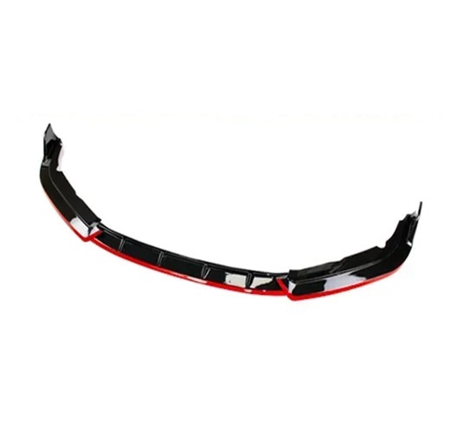 Auto-Frontspoiler Für Civic Für Limousine 2019 20 21 Front Stoßstange Splitter Lip Diffusor Spoiler Carbon Oberfläche Rock Körper Kit Frontstoßstange(Gloss Black red line) von URAGER