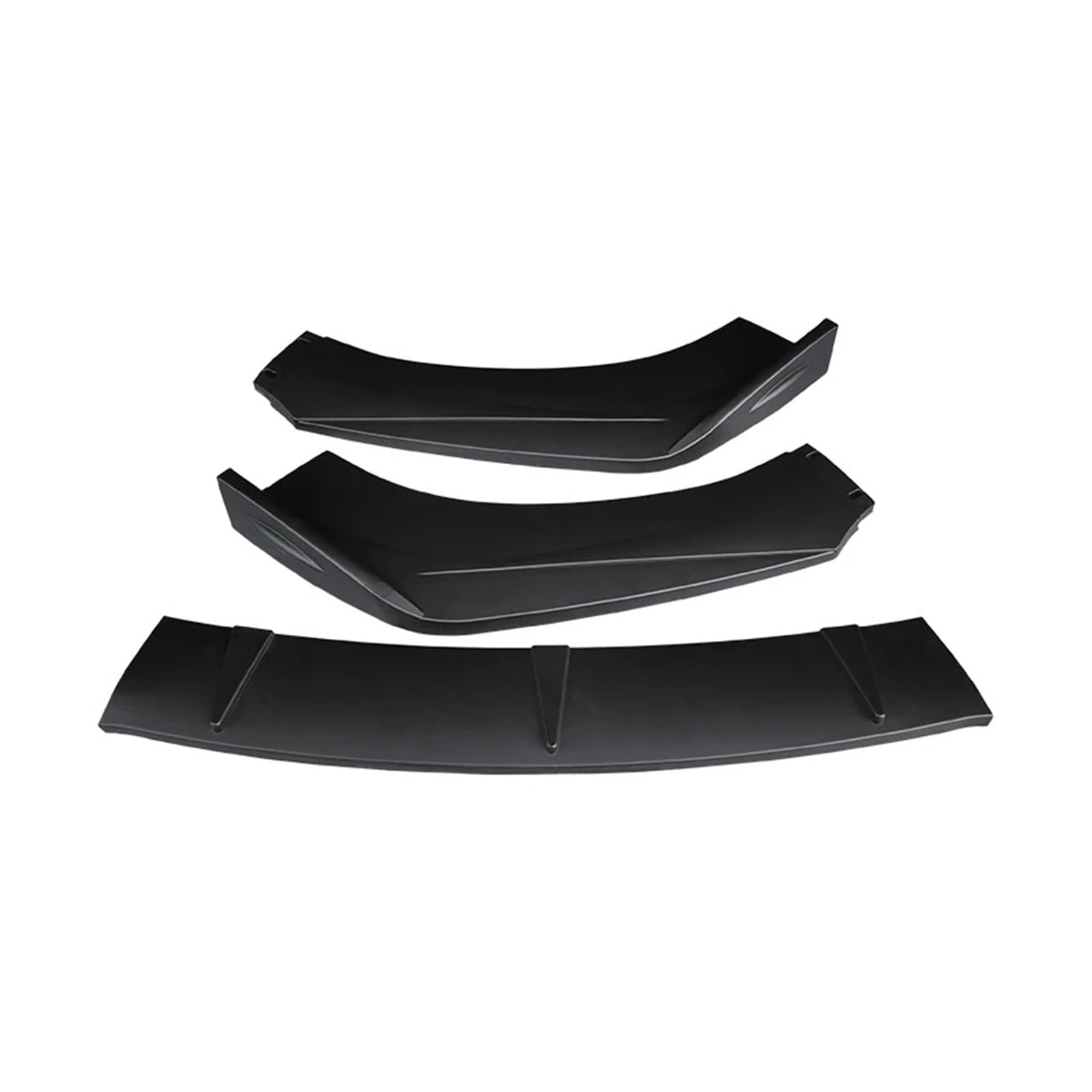 Auto-Frontspoiler Für Hyundai Für Veloster 2013 2014 2015 2016 2017 Auto Zubehör Front Stoßstange Splitter Lip Body Kit Spoiler Diffusor Deflektor ABS Frontstoßstange(Matt-schwarz) von URAGER