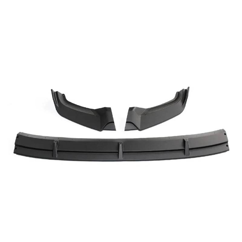 Auto-Frontspoiler Für VW Für Tiguan L 2017 2018 2019 2020 Auto Vorderen Stoßfänger Lip Body Kit Spoiler Splitter Stoßstange Autos Kinn Lip Splitter Schutz Protector Frontstoßstange(Matt-schwarz) von URAGER